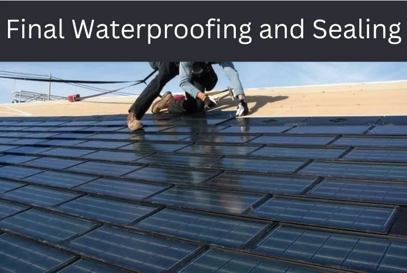 Final Waterproofing and Sealing