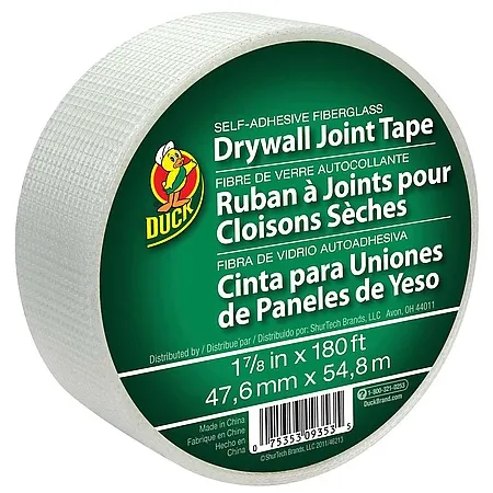 Joint tape and drywall compound: 